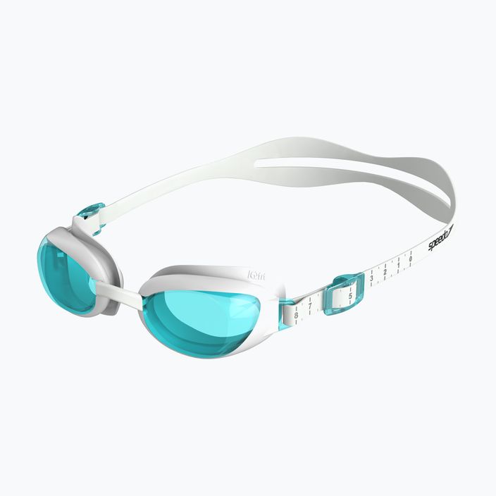 Speedo Aquapure Γυναικεία γυαλιά κολύμβησης λευκό/μπλε 8-090044284
