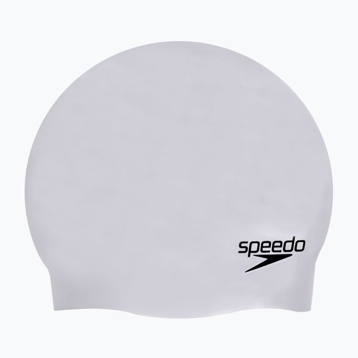 Speedo Απλό καλούπι σιλικόνης ασημί σκουφάκι κολύμβησης 8-709849086 4