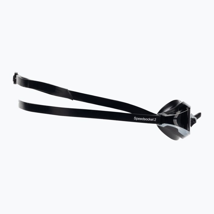 Speedo Fastskin Speedsocket 2 Mirror μαύρα/χρωμιωμένα γυαλιά κολύμβησης 8-108973515 3