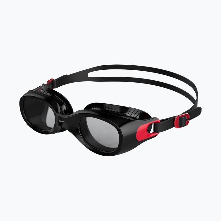 Speedo Futura Classic μαύρα/κόκκινα/καπνισμένα γυαλιά κολύμβησης 8-10898B572 6
