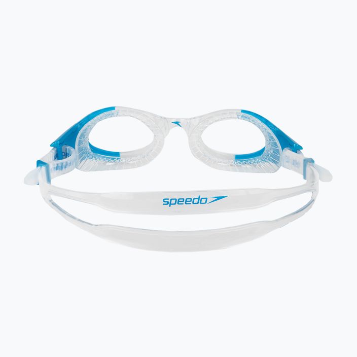 Speedo Futura Biofuse Flexiseal Junior παιδικά γυαλιά κολύμβησης διάφανα/λευκά/διάφανα 68-11596C527 5