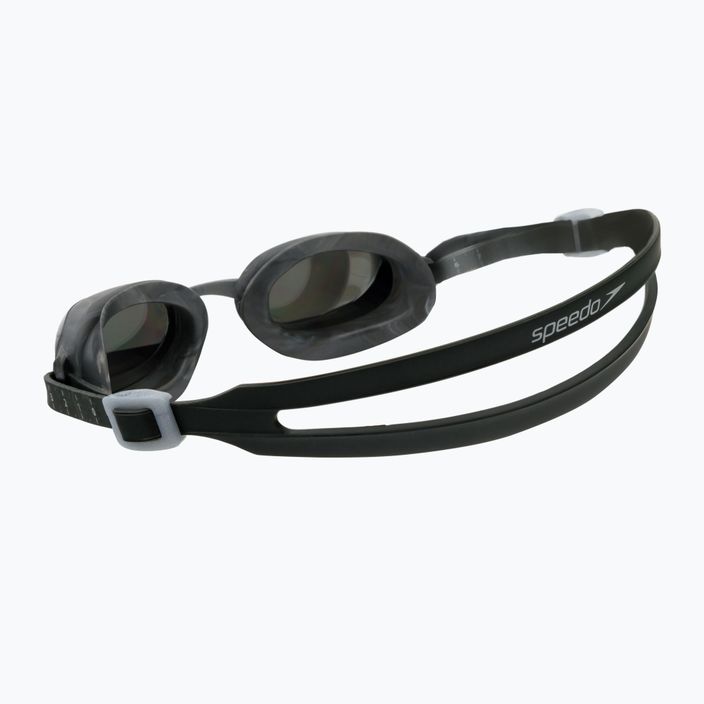 Speedo Aquapure Mirror μαύρα/ασημί/χρωμιωμένα γυαλιά κολύμβησης 8-11770C742 4
