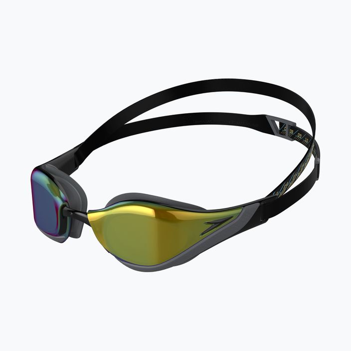 Speedo Fastskin Pure Focus Mirror κολυμβητικά γυαλιά μαύρο/γκρι γκρι/χρυσό ωκεανό 68-11778D444 6