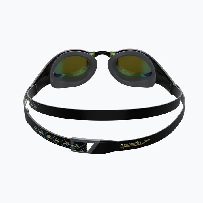 Speedo Fastskin Pure Focus Mirror κολυμβητικά γυαλιά μαύρο/γκρι γκρι/χρυσό ωκεανό 68-11778D444 8