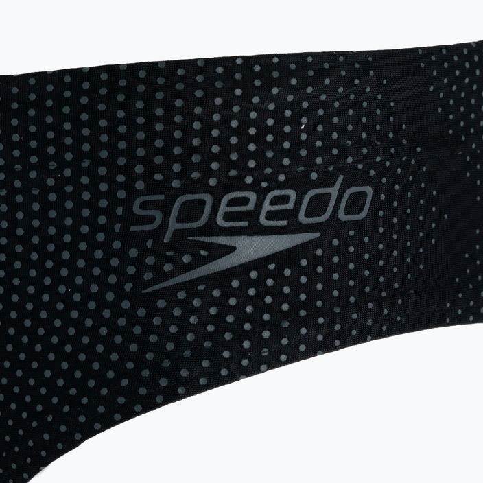 Ανδρικό Speedo Tech Logo 7cm Brief μαγιό μαύρο 68-09739F130 3