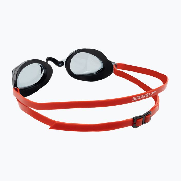 Speedo Fastskin Speedsocket 2 γυαλιά κολύμβησης κόκκινο/μαύρο/ανοιχτό καπνό 68-10896D628 4