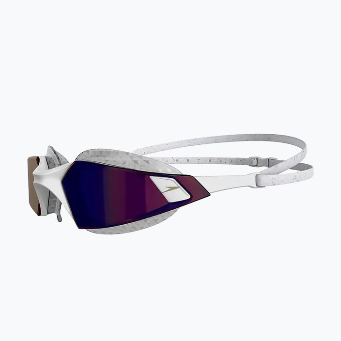 Speedo Aquapulse Pro Mirror λευκά/μωβ γυαλιά κολύμβησης 3