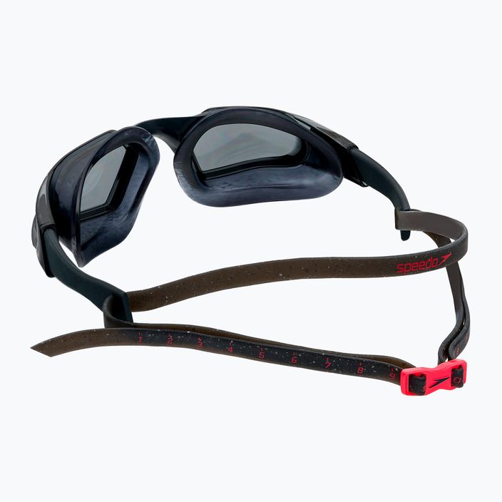 Speedo Aquapulse Pro oxid γκρι/κόκκινο του Φοίνιξ/καπνός κολυμβητικά γυαλιά 68-12264D640 4