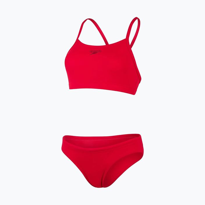 Speedo Essential Endurance+ Thinstrap Bikini γυναικείο μαγιό δύο τεμαχίων κόκκινο 126736446 5