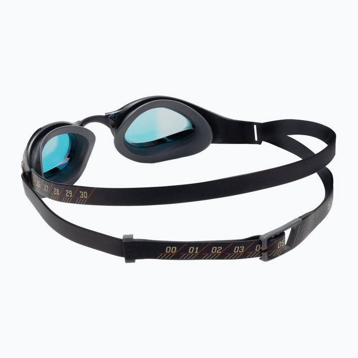 Speedo Fastskin Pure Focus Mirror κολυμβητικά γυαλιά μαύρο/κρύο γκρι/χρυσό της φωτιάς 68-11778A260 4