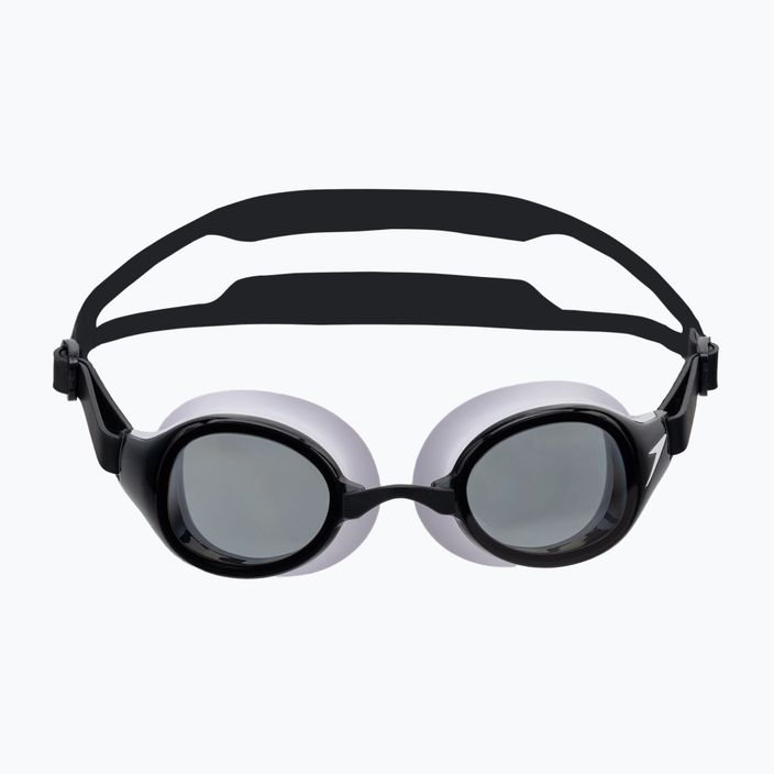 Speedo Hydropure μαύρα/λευκά/καπνιστά γυαλιά κολύμβησης 68-126697988 2