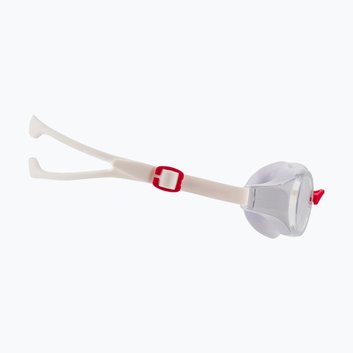 Speedo Hydropure λευκά/κόκκινα/διαφανή γυαλιά κολύμβησης 68-126698142 3