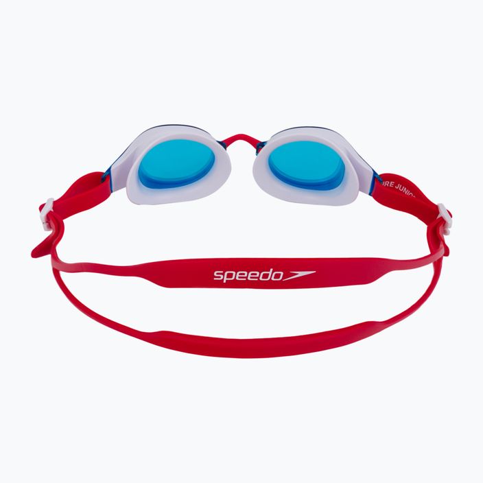 Speedo Hydropure Junior κόκκινα/λευκά/μπλε παιδικά γυαλιά κολύμβησης 8-126723083 5