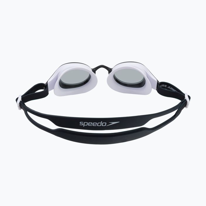 Speedo Hydropure Junior παιδικά γυαλιά κολύμβησης μαύρο/λευκό/καπνό 8-126727988 5