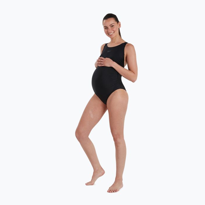 Speedo Maternity Fitness ολόσωμο μαγιό για έγκυες γυναίκες μαύρο 8-129110001 5