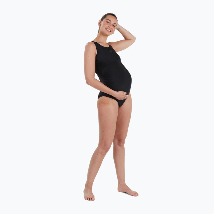 Speedo Maternity Fitness ολόσωμο μαγιό για έγκυες γυναίκες μαύρο 8-129110001 6