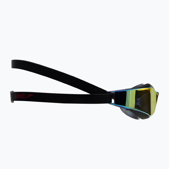 Speedo Fastskin Hyper Elite Mirror κολυμβητικά γυαλιά μαύρο/οξειδωτικό γκρι/χρυσό 68-12818F977 3