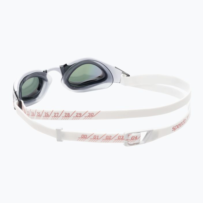 Speedo Fastskin Hyper Elite Mirror λευκό/οξειδωτικό γκρι/ροζ χρυσό γυαλιά κολύμβησης 68-12818F979 4