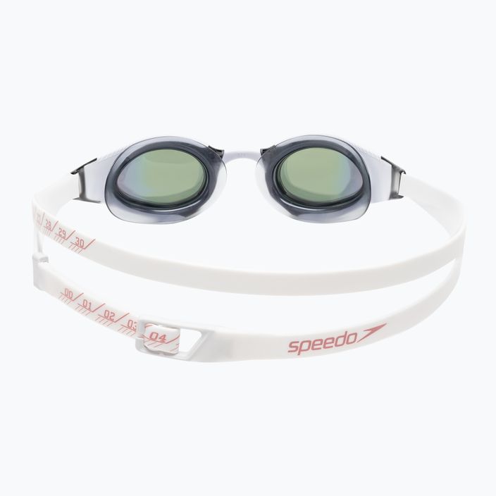 Speedo Fastskin Hyper Elite Mirror λευκό/οξειδωτικό γκρι/ροζ χρυσό γυαλιά κολύμβησης 68-12818F979 5