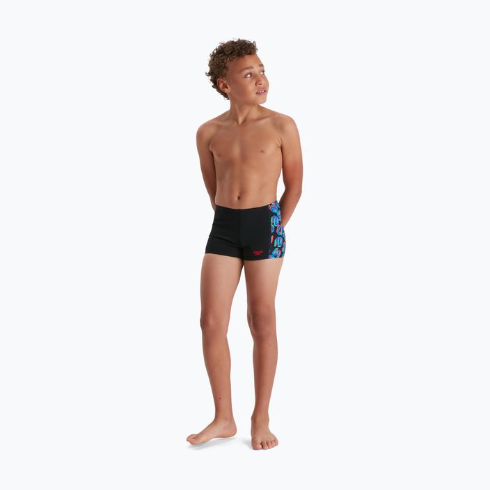 Speedo Digi Allover Panel παιδικό μποξεράκι κολύμβησης μαύρο 68-09530G685 7