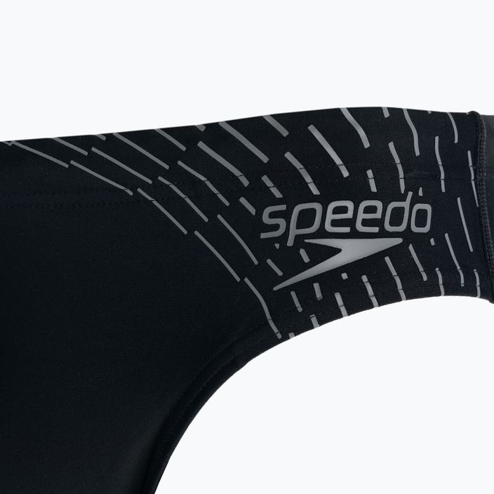 Ανδρικό Speedo Medley Logo 7cm Brief μαγιό μαύρο 8-09739G692 3