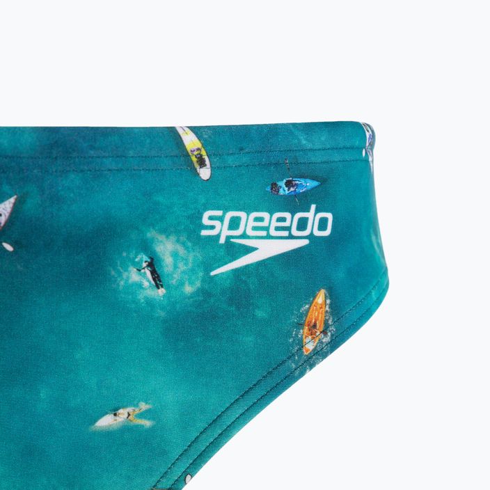 Ανδρικό Speedo Escape 5cm Brief σλιπ κολύμβησης μπλε 68-13452G662 3