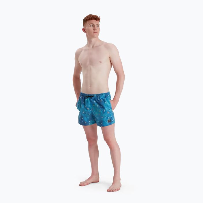 Ανδρικό σορτς κολύμβησης Speedo Digital Printed Leisure 14" μπλε 68-13454G662 3