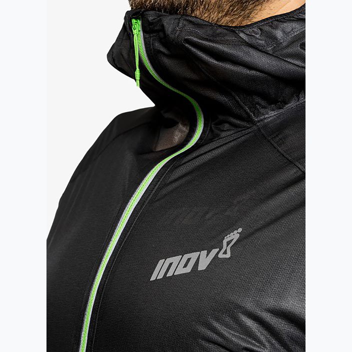 Inov-8 Raceshell Half Zip μπουφάν τρεξίματος μαύρο 6