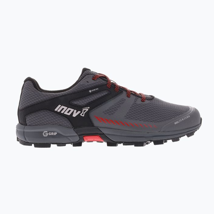 Ανδρικά παπούτσια τρεξίματος Inov-8 Roclite G 315 GTX V2 γκρι/μαύρο/κόκκινο 12