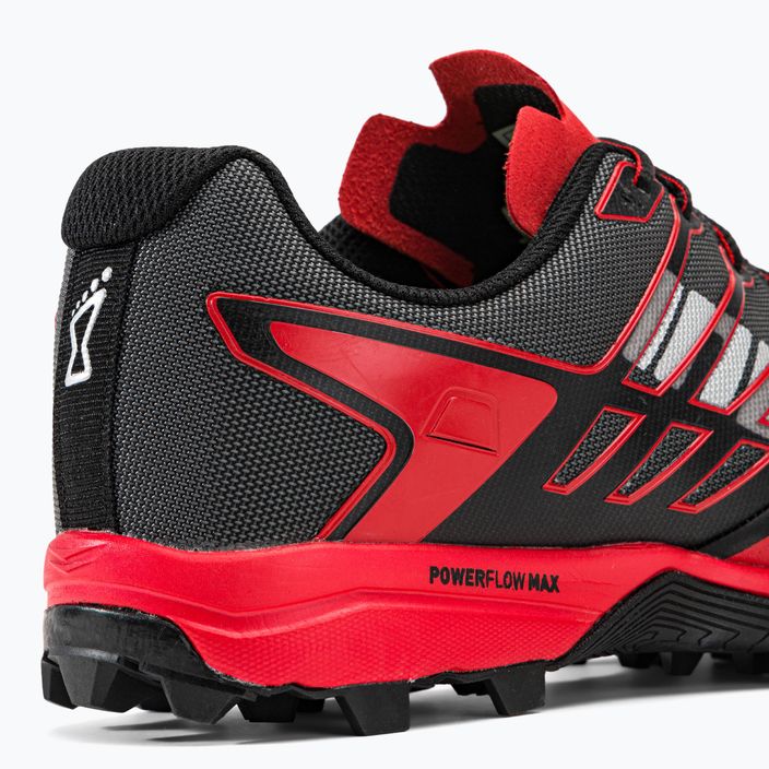 Ανδρικά παπούτσια για τρέξιμο Inov-8 X-Talon Ultra 260 V2 μαύρο-κόκκινο 000988-BKRD 9