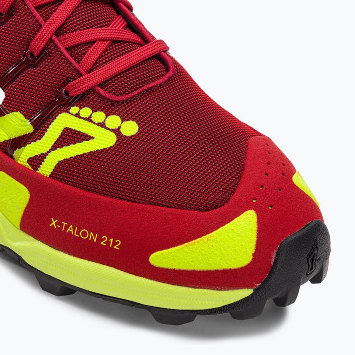 Inov-8 X-Talon 212 κόκκινα/κίτρινα παπούτσια για τρέξιμο 7