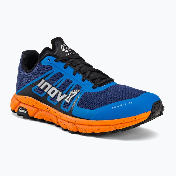 Ανδρικά παπούτσια για τρέξιμο Inov-8 Trailfly G 270 V2 μπλε-πράσινο 001065-BLNE-S-01