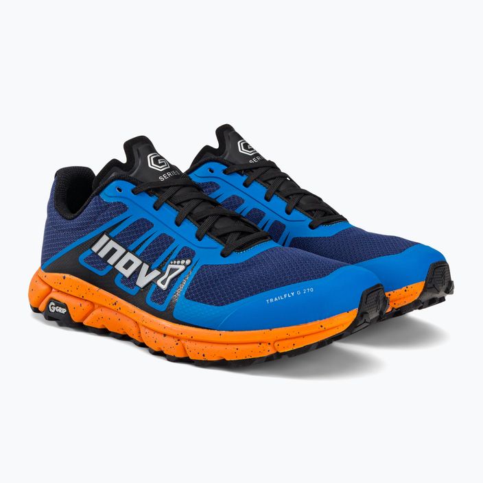 Ανδρικά παπούτσια για τρέξιμο Inov-8 Trailfly G 270 V2 μπλε-πράσινο 001065-BLNE-S-01 4