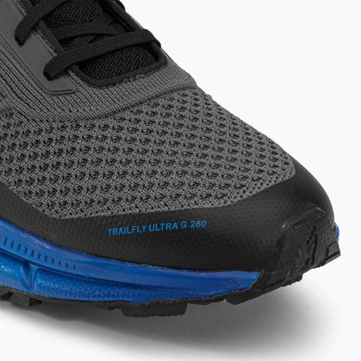 Ανδρικά παπούτσια για τρέξιμο Inov-8 Trailfly Ultra G 280 γκρι-μπλε 001077-GYBL 8
