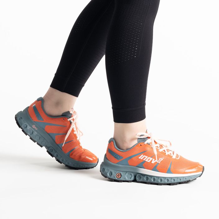 Γυναικεία παπούτσια για τρέξιμο Inov-8 Trailfly Ultra G300 Max πορτοκαλί 000978-COGA 2