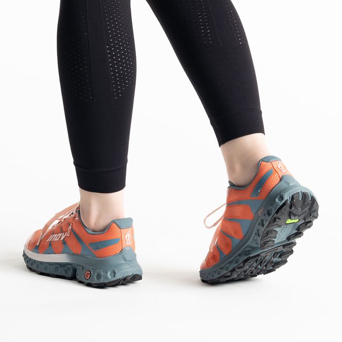 Γυναικεία παπούτσια για τρέξιμο Inov-8 Trailfly Ultra G300 Max πορτοκαλί 000978-COGA 3