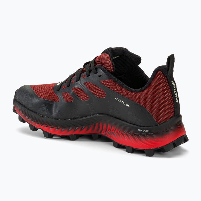 Ανδρικά παπούτσια τρεξίματος Inov-8 Mudtalon κόκκινο/μαύρο 3