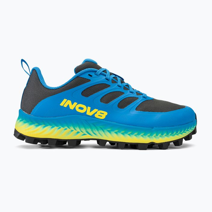 Ανδρικά παπούτσια τρεξίματος Inov-8 Mudtalon σκούρο γκρι/μπλε/κίτρινο 2