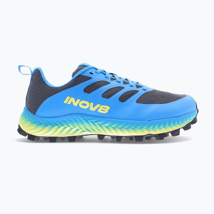 Ανδρικά παπούτσια τρεξίματος Inov-8 Mudtalon σκούρο γκρι/μπλε/κίτρινο 8
