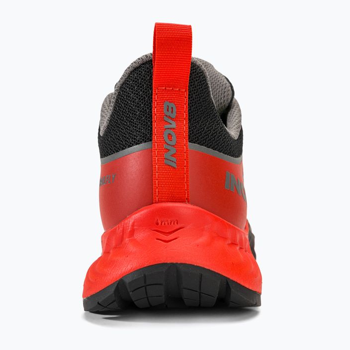 Ανδρικά παπούτσια τρεξίματος Inov-8 Trailfly μαύρο/κόκκινο/σκούρο γκρι 6