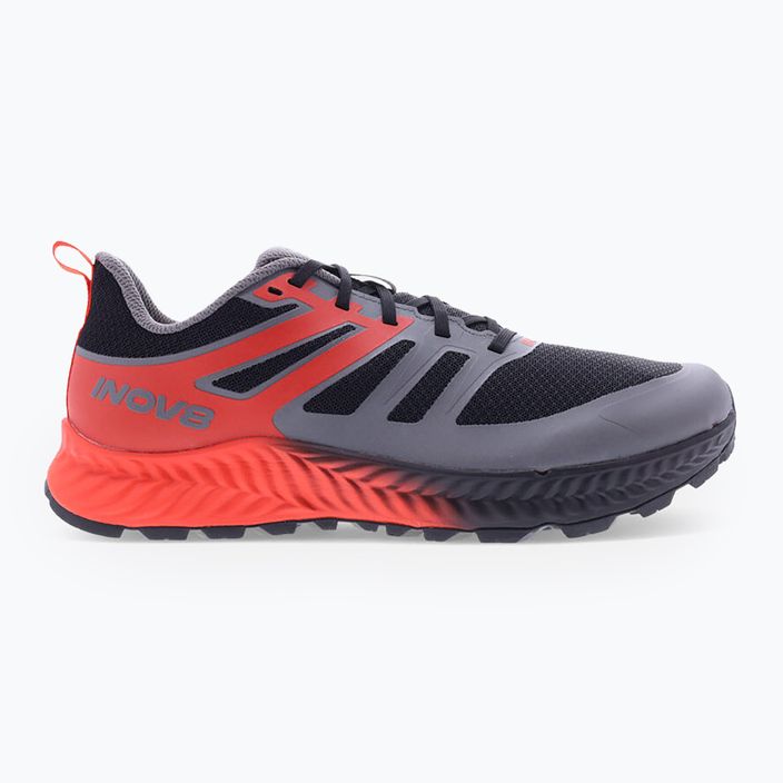 Ανδρικά παπούτσια τρεξίματος Inov-8 Trailfly μαύρο/κόκκινο/σκούρο γκρι 8
