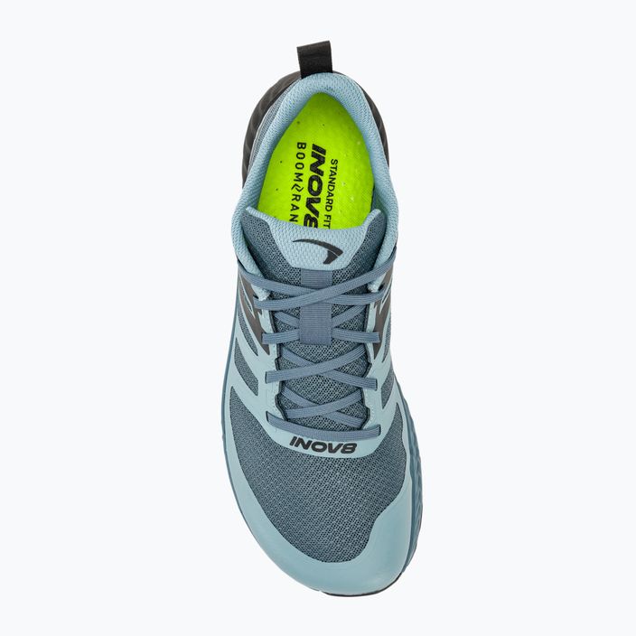 Ανδρικά αθλητικά παπούτσια Inov-8 Trailfly μπλε γκρι/μαύρο/λατυποδία 5