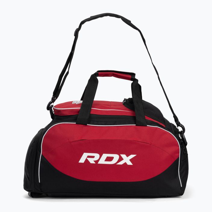 RDX Gym Kit τσάντα προπόνησης μαύρο και κόκκινο GKB-R1B 2