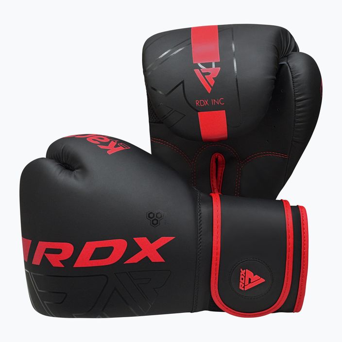 Γάντια πυγμαχίας RDX F6 κόκκινο 3