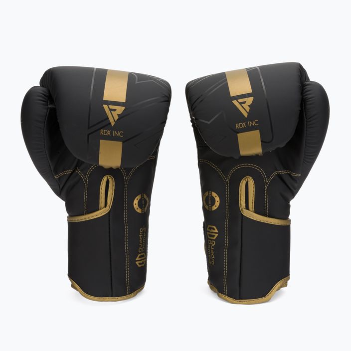 RDX F6 μαύρα/χρυσά γάντια πυγμαχίας BGR-F6MGL 2