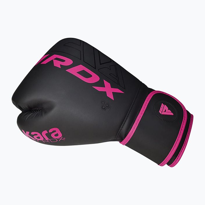 RDX F6 μαύρα/ροζ γάντια πυγμαχίας BGR-F6MP 9