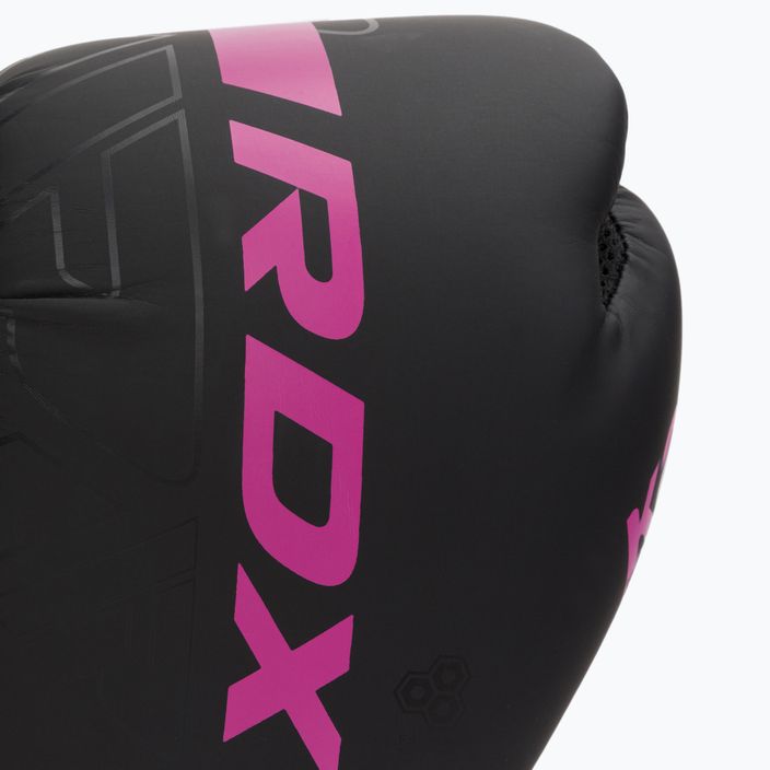 RDX F6 μαύρα/ροζ γάντια πυγμαχίας BGR-F6MP 6