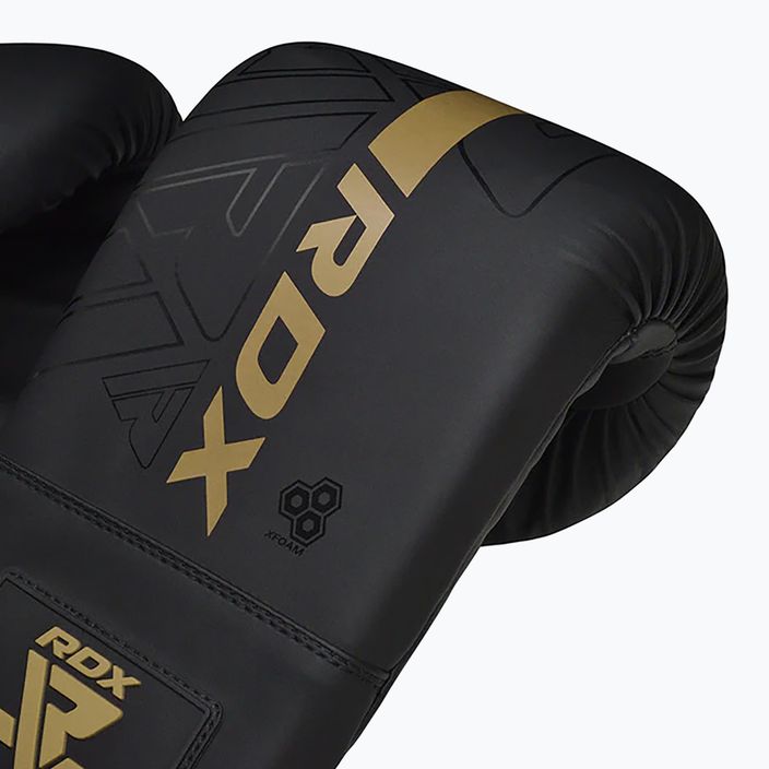 Γάντια του μποξ RDX F6 Bag Mitts golden 3