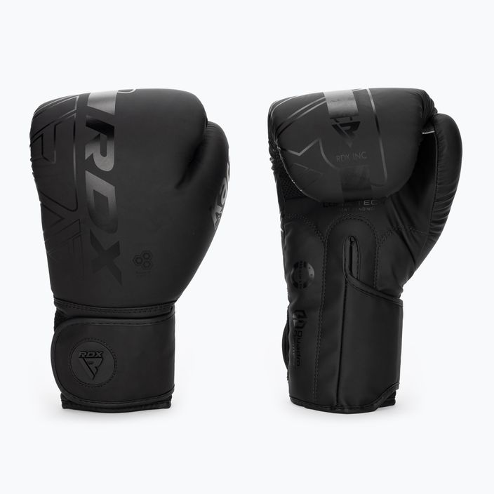 RDX F6 μαύρα ματ γάντια πυγμαχίας 3