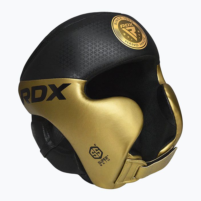 RDX L1 Mark Pro Cheek Boxing Helmet Εκπαίδευση Head Guard χρυσό